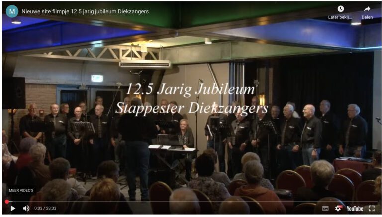 12,5 jarig jubileum Zaal Spoorzicht 9 oktober 2015